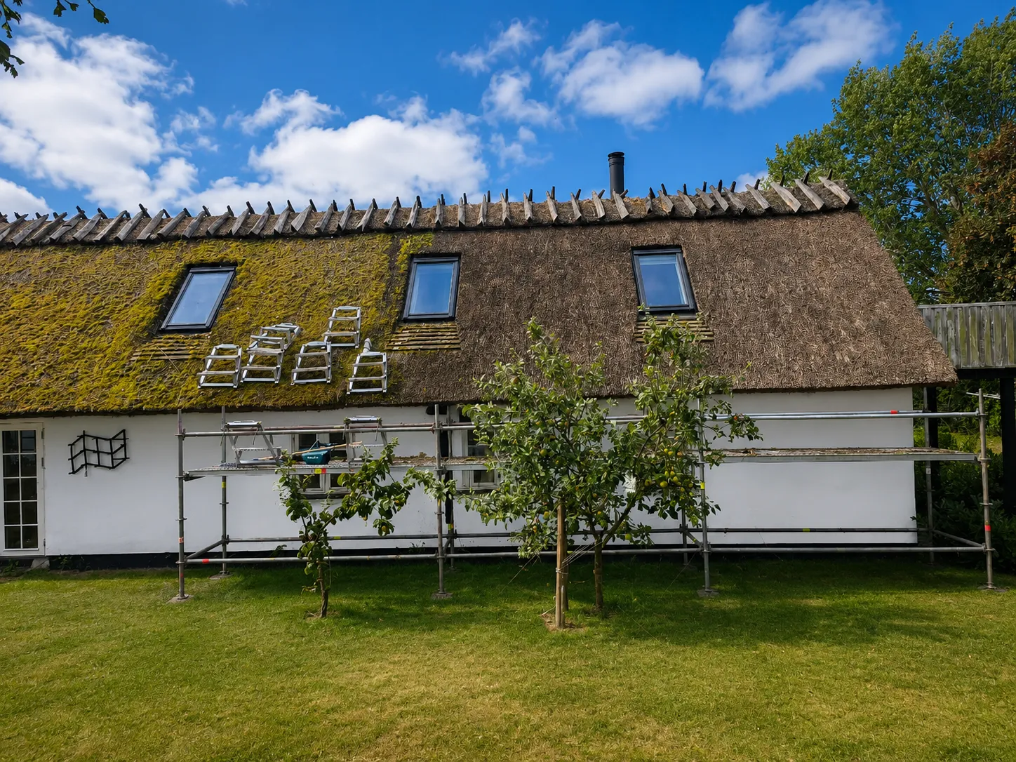 Traditional Thatched Roof Renovation – NorthReed Project